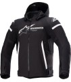 JACKET ZACA WP BLACK/WHITE 2X