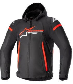 JACKET ZACA WP BK/RD/W L