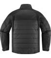 VESTE GHOST PUFFER BK/CH SM