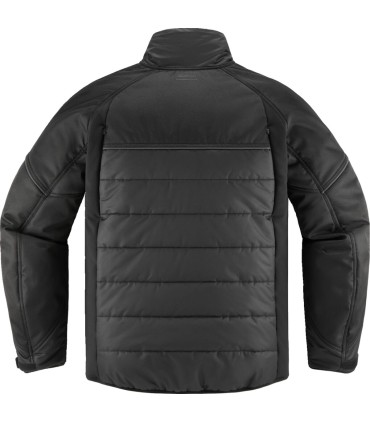 JKT GHOST PUFFER BK/CH MD