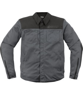 JKT UPSTATE MESH CE GY 3X