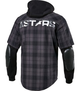 JACKET TARTAN SHIRT GY XL