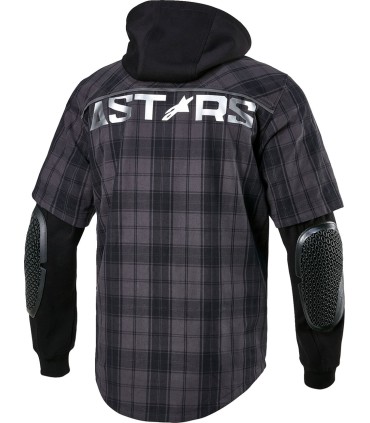 JACKET TARTAN SHIRT GY 3X