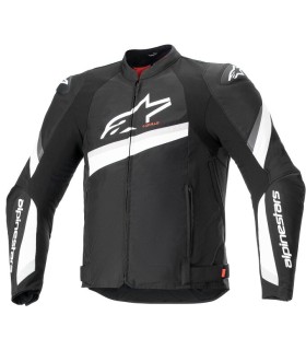 JACKET T-GP+R V4 BLACK/WHT 4X