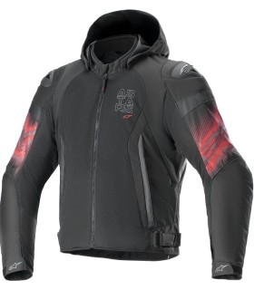 JACKET ZACA VENOM BK/RD M