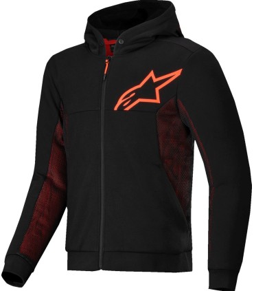 JACKET/HOODIE CHROME AIR BLK/R