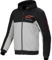 Sweat à capuche Chrome V2 Sport Noir/Gris/Rouge