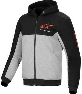 HOODIE CHROME V2 SPORT BK/GY/R