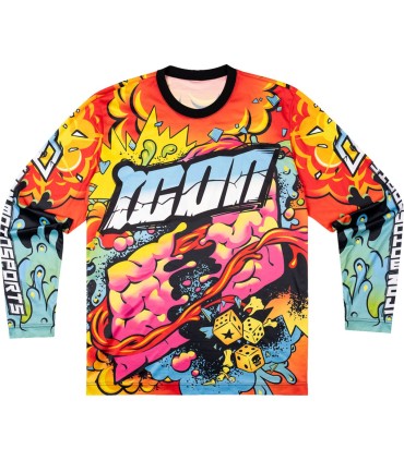 JERSEY SCATTERBRAIN BK SM