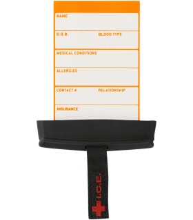 I.C.E. CARD/HOLDER BLACK