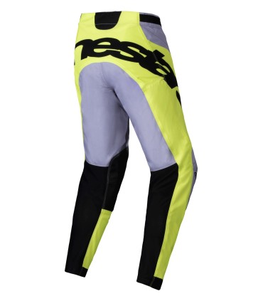 PANT RACER VEIL GRAY/YELLOW 28