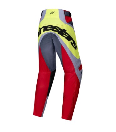 PANT YTH RACER MELT RED/GRAY 2