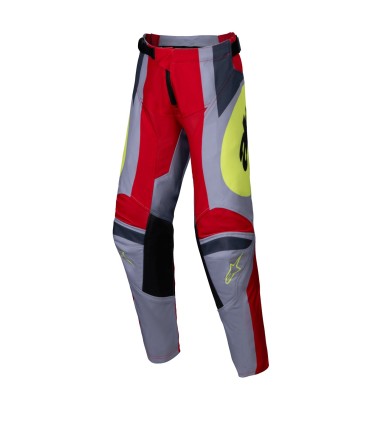 PANT YTH RACER MELT RED/GRAY 2