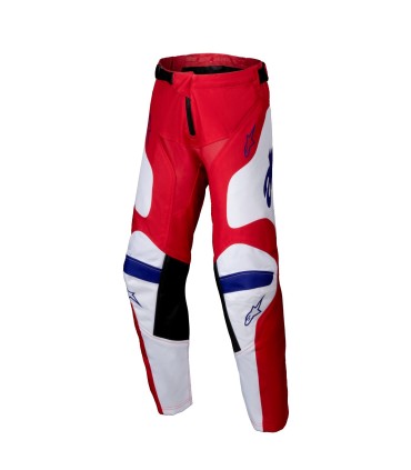 PANT YTH RACER VEIL RED/WHITE 