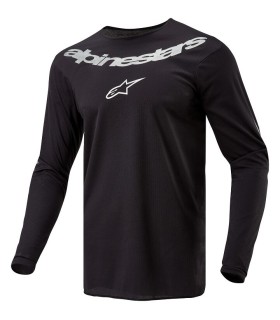 JERSEY F-GRAPH BLK/SILV XL