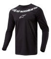JERSEY F-GRAPH BLK/SILV XL