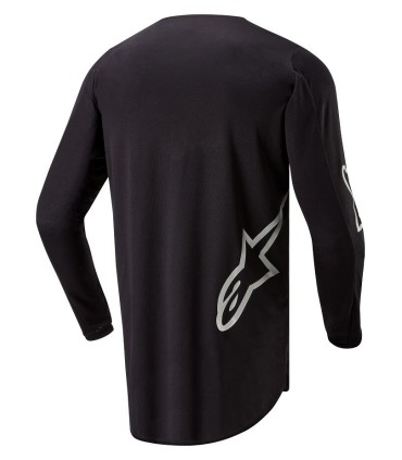 JERSEY F-GRAPH BLK/SILV XL