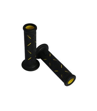 GRIPS717 BK/YE OPEN ENDS