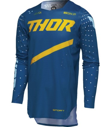 JERSEY YTH SPORT BRAVE BLUE MD