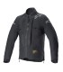 JACKET TECHDURA BLK/SILV S