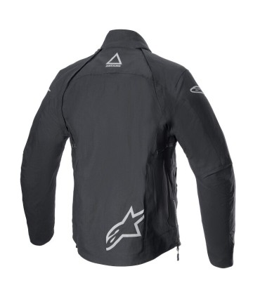 JACKET TECHDURA BLK/SILV S