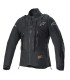 JACKET TECHDURA BLK/SILV M
