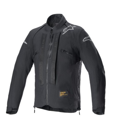 JACKET TECHDURA BLK/SILV M