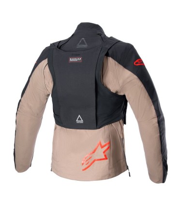 JACKET TECHDURA BLK/BR XL