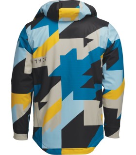 JACKET TOUR BRAVE BL/YL LG