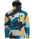 JACKET TOUR BRAVE BL/YL LG