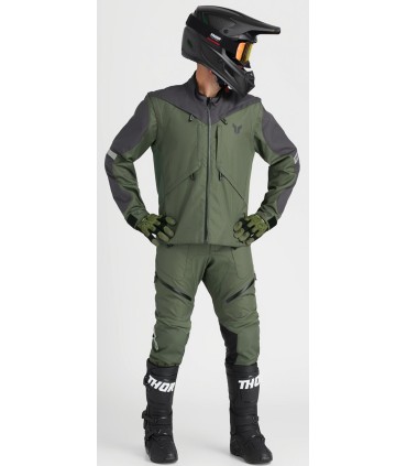 JACKET TERRAIN ARMY/CHARCOAL S