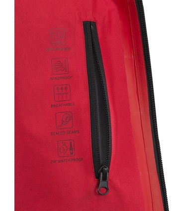 RAIN JACKET BLACK MEN 2XL