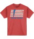 TEE INVASION STRIPE RD XL