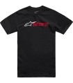 TEE BLAZE 2.0 SS BK/WT/RD XL