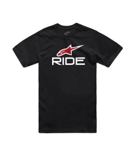 TEE CSF RIDE 4 BK/W/R S