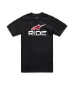 T-shirt CSF RIDE 4 noir/blanc/rouge