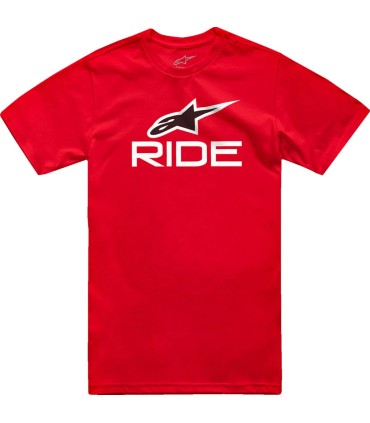 TEE RIDE 4.0 SS RD/WT/BK M