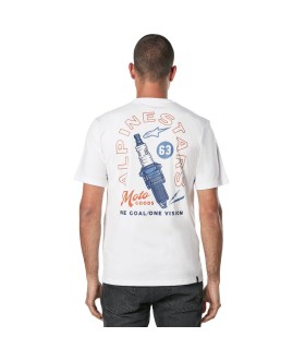 TEE CSF SPARKY WHITE M