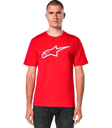 TEE SS CSF AGELESS 2.0 RED/WHT