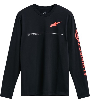 LS TEE CSF COMMITTED BLACK L