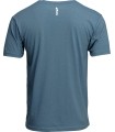 TEE TRAX HEATHER SLATE BLUE XL