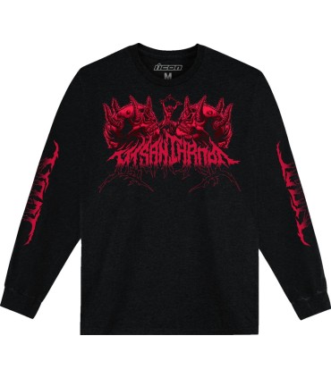 TEE LS MISANTHROPE BK 2X