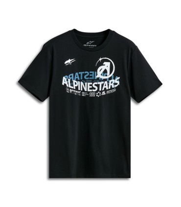 TEE SS CSF SEMICIRCLE BLACK M