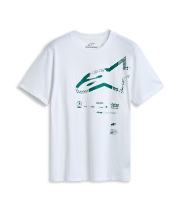 TEE SS CSF GEOGRAFICA WHITE L