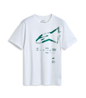TEE SS CSF GEOGRAFICA WHITE 2X