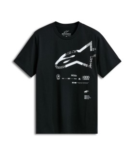 TEE SS CSF GEOGRAFICA BLACK M