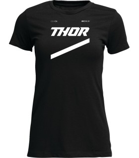 TEE WOMENS BRAVE BLACK LG