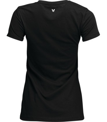 TEE WOMENS BRAVE BLACK LG