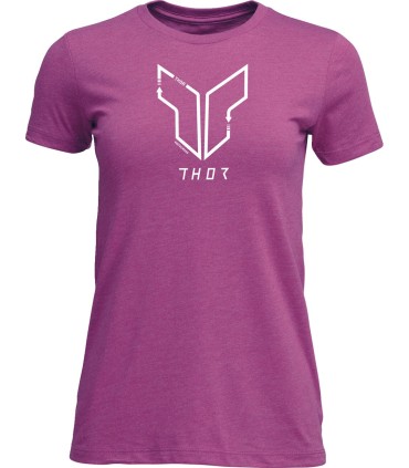 TEE WOMENS TRAX FUCHSIA SM