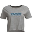 T-SHIRT FEMME CORP HTR GRIS SM